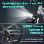 Colorway Vélo Électrique 26", VTT Ville, Batterie Lithium amovible 36V12Ah – Image 2