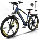 COLORWAY Vélo Électrique 26", VTT Ville, Batterie Lithium amovible 36V12Ah